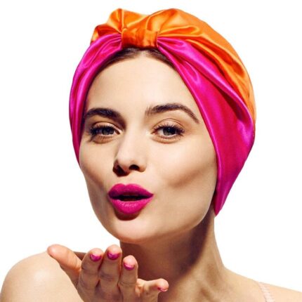 Chapeau turban de style rétro