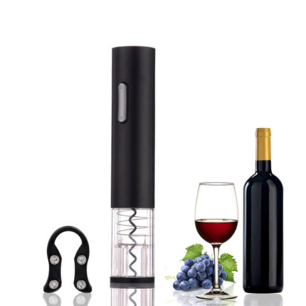 Tire-bouchon électrique automatique pour bouteilles de vin avec coupe-fil. Kit décapsuleur pour bouteilles de vin