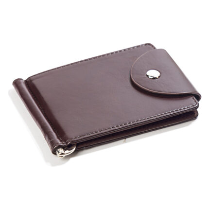 Portefeuille en cuir PU tendance pour hommes